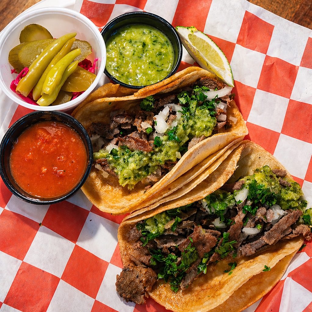 Beef Shawarma Taco.