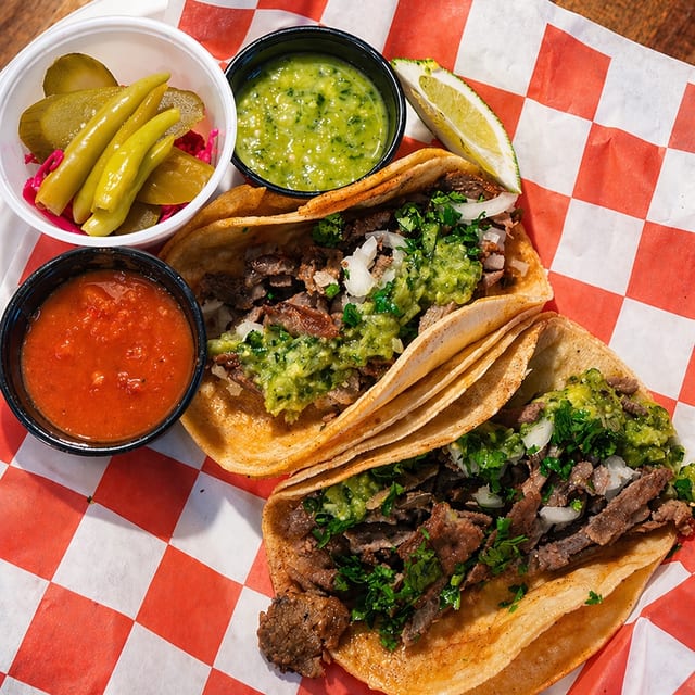 Beef Shawarma Taco.