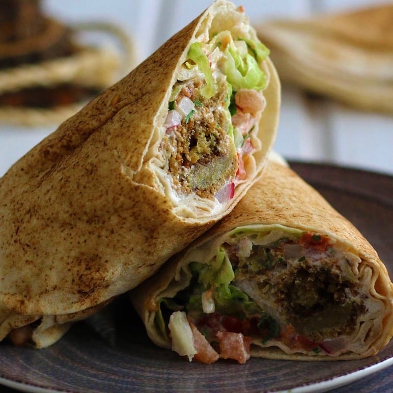 Falafel Wrap.