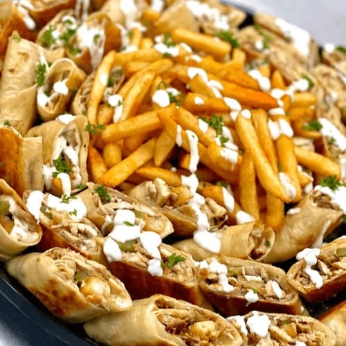 Chicken, Beef or Mix Family Platter.