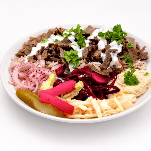Beef Shawarma Bowl.